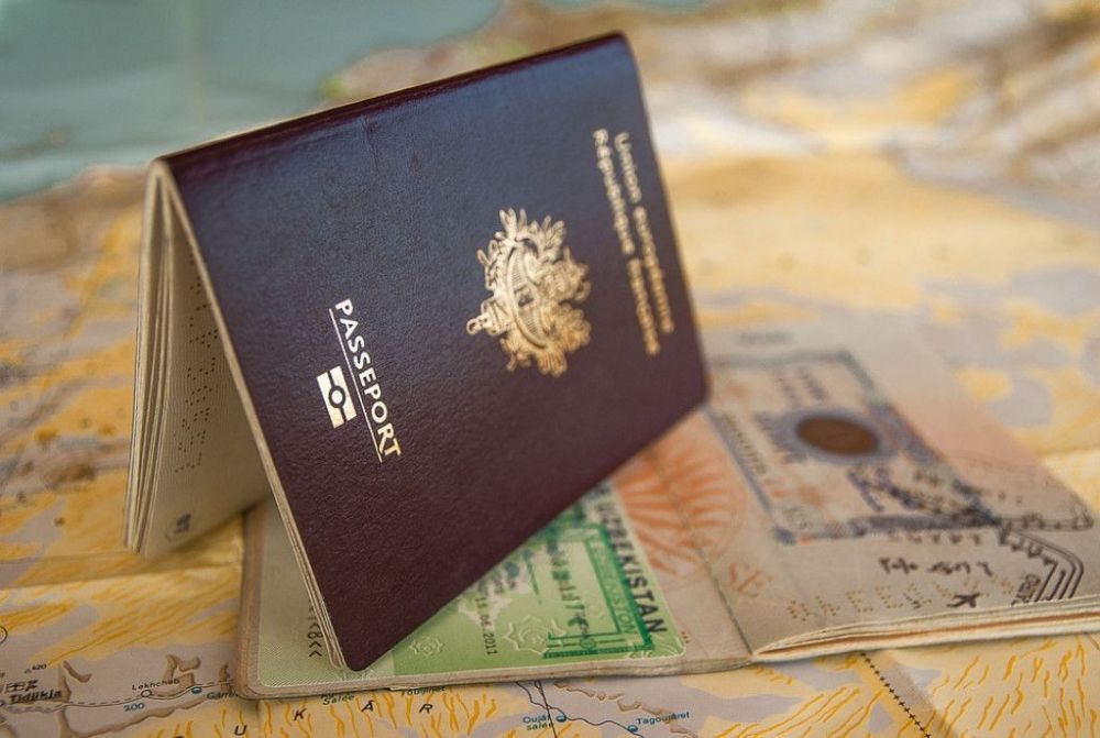 passeport français<br>
