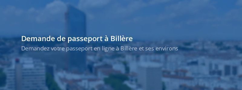 Service passeport Billère
