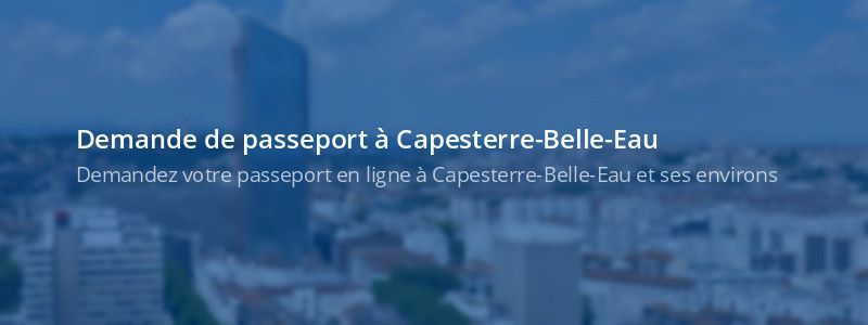 Service passeport Capesterre-Belle-Eau