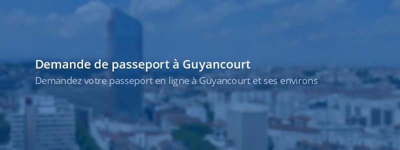 Service passeport Guyancourt