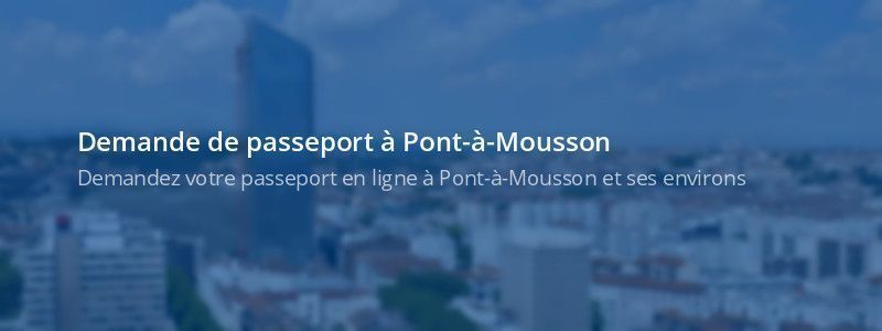Service passeport Pont-à-Mousson