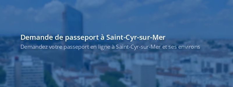 Service passeport Saint-Cyr-sur-Mer