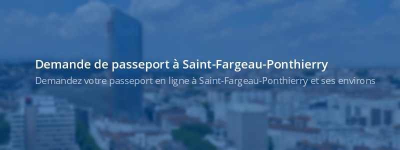 Service passeport Saint-Fargeau-Ponthierry