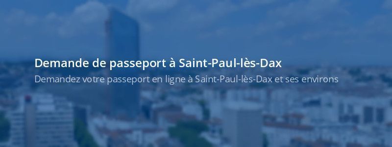 Service passeport Saint-Paul-lès-Dax