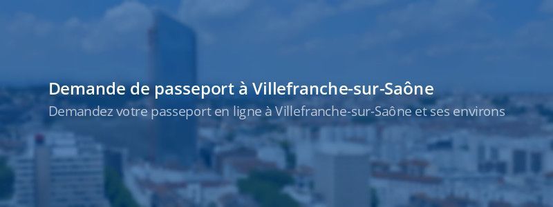 Service passeport Villefranche-sur-Saône